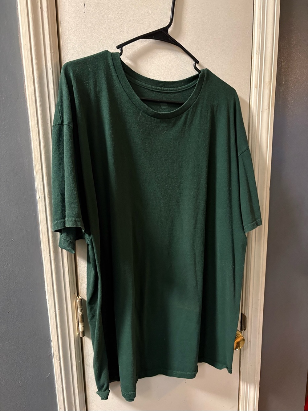 Hanes Men's Short Sleeve Crewneck Tee - Forest Green